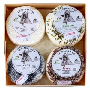 Ziegen-/Schaffrischkäse assortiert, 4x100g