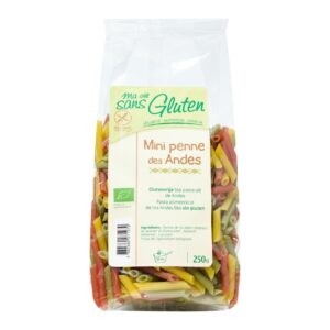 Mini Penne der Anden tricolore, glutenfrei à 250g