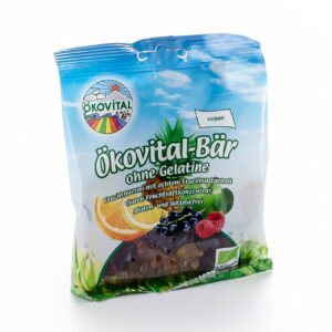 Ökovital-Bär-Fruchtgummi ohne Gelatine à 80g